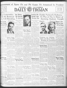 Daily Trojan, Vol. 28, No. 79, February 15, 1937