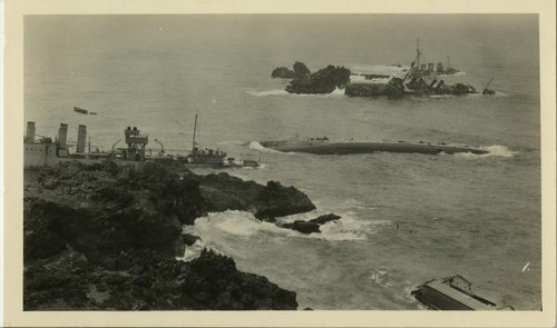 Wrecked destroyers, Point Honda