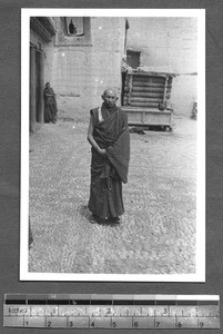 Tibetan Buddhist monks, Tibet, China, ca.1941