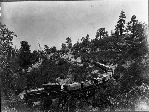 Logging, logging train from Converse Basin Mills, from Ed. Bryant's album