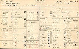 WPA household census for 645 W AVENUE 28, Los Angeles
