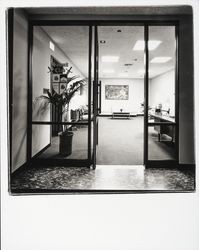 Entrance to Summit Club at Summit Savings and Loan, Santa Rosa, California, 1970