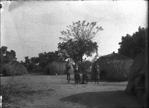 Zulu village near Makulane, Mozambique, August 1901