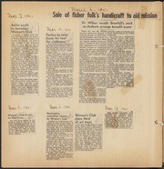 Scrapbook of Woman's Club Newspaper Publicity: 1939-1944
