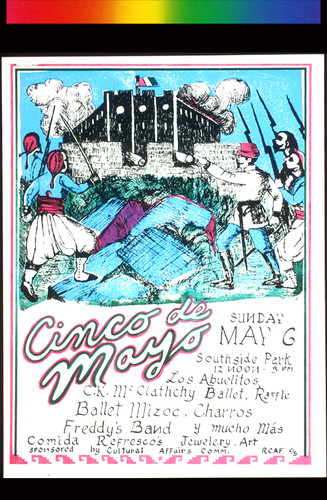 Cinco de Mayo, Announcement Poster for