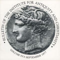Bulletin of the Institute for Antiquity and Christianity, Volume IV, Issue 3