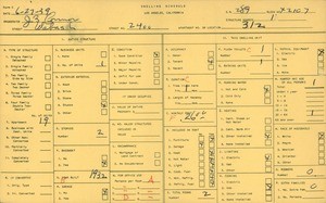 WPA household census for 2400 WABASH, Los Angeles