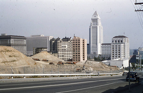 Los Angeles County Courthouse excavation
