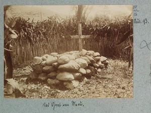 The grave at Meru, Tanzania, ca.1900-1910
