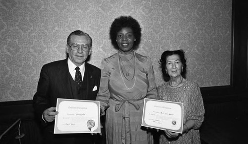Award presentations, Los Angeles, 1983