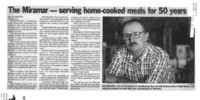 The Miramar - serving home-cooked meals for 50 years