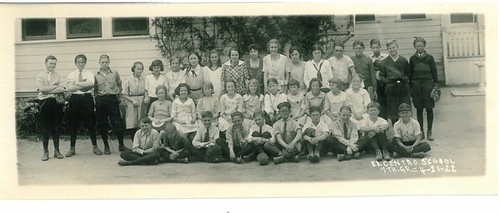 El Centro School Class Photo - 1922 - 7th Grade
