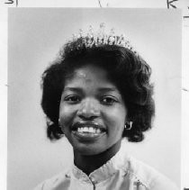 Andrea Gale Jamison, the new Miss Black Sacramento. She was crowned Saturday at the Scotish Rite Temple. She sang classical and gospel music and was a choir director