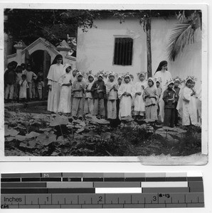 The First Communion class in Soule, China, 1934