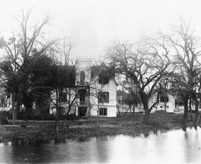 Dwellings - Stockton: [Home of Dr. Asa Clark,previously Dr. Cyrus Collins Seminary, & Tomas B. Reed Residence]