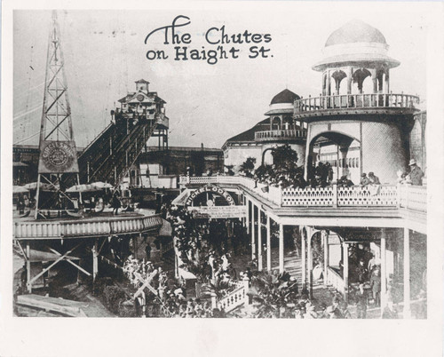 [Photograph of Chutes Park on Haight St.]