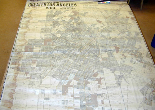 Rueger's map of greater Los Angeles