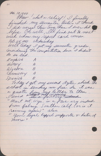 Verso of page 27