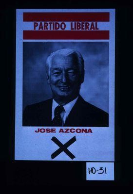 Partido Liberal. Jose Azcona