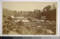 M. A. Byrne (?) Hotel and Noyo Bridge