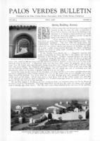 Palos Verdes Bulletin, April 1928. Volume 4. Number 4