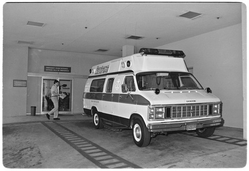 UCSD Medical Center Emergency Room ambulance service