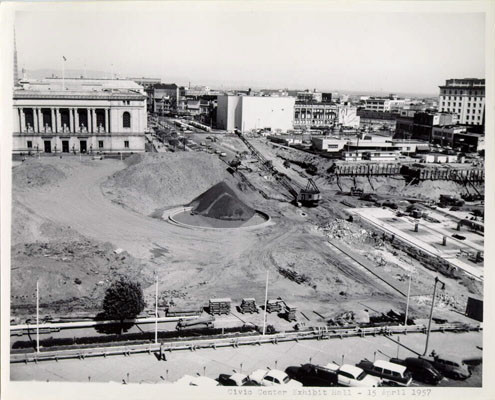 Civic Center Exhibit Hall - 15 April 1957