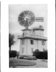 A windmill used to pump water for irrigation, Compton, California, ca.1900-1901