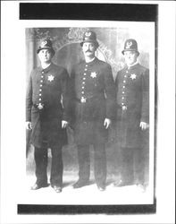 Members of the Petaluma police department, Petaluma, California, 1905