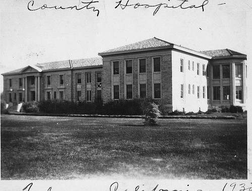 County Hospital, Tulare, Calif., 1930
