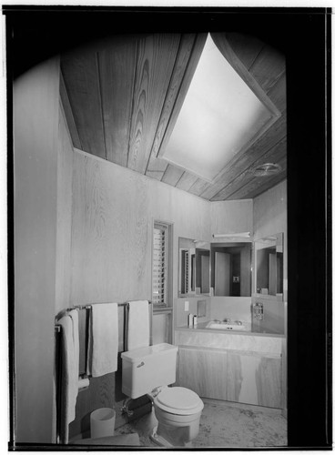 Eichler house. Bathroom