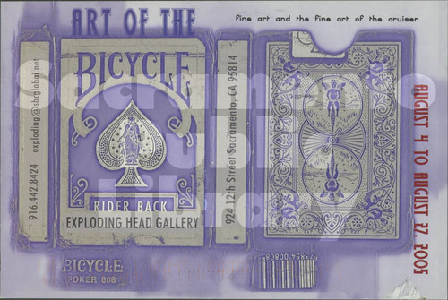 Art of the Bicycle at the Exploding Head Gallery