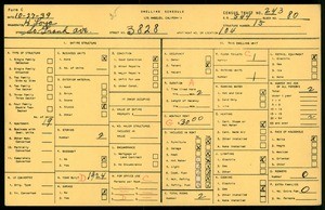 WPA household census for 3828 S GRAND AVE, Los Angeles County