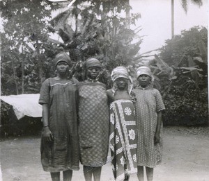 Chief's wives who were baptised, in Cameroon