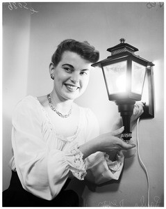 Lamp show at Biltmore, 1953