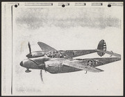 The P-38 "Piggie-back" Lightning in the air