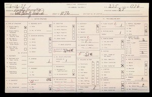 WPA household census for 1572 E 22ND STREET, Los Angeles
