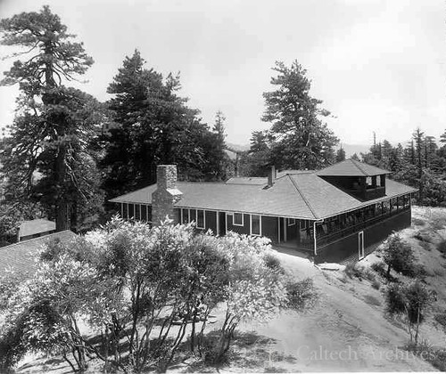 First Mt. Wilson hotel in the San Gabriel Mountains