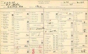 WPA household census for 1926 GRIFFIN AVE, Los Angeles