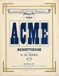 Acme schottische / composed by C. H. Reed