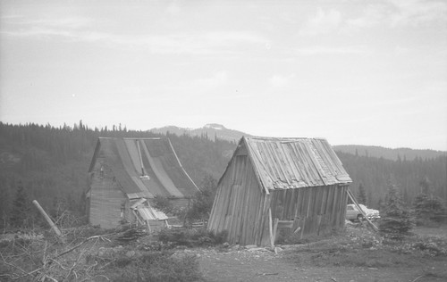 Cemetery on hill above Gibsonville, Sierra County, California, SV-506