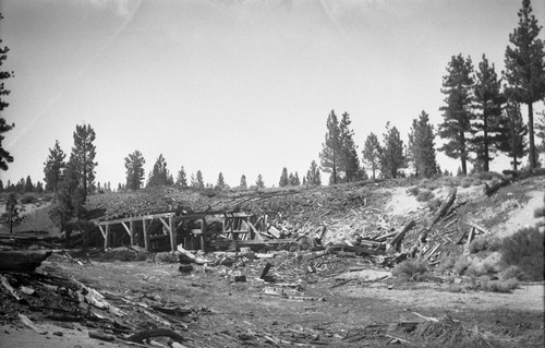 Remains of saw mill, Mono Mills, Calif., SV-109