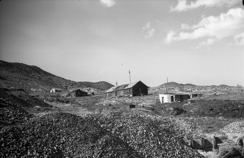 Abandoned buildings, Frisco, San Francisco Mountains, Beaver County, Utah, SV-1287