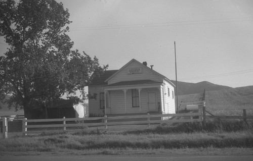 Lincoln District School, Chileno Valley, Marin County, California, SV-726