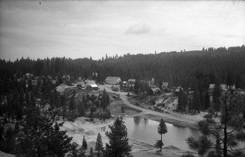 From hydraulic mine hill, La Porte, California, SV-484