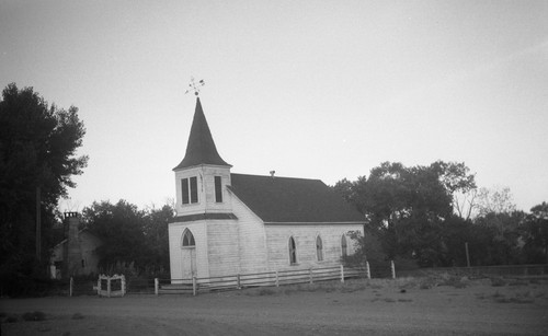 Abandoned church built 1888, Wadsworth, Nevada, SV-590