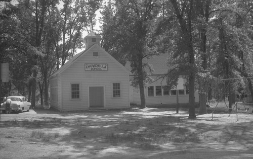 Chowchilla School, 1876-1938 near Usona, Mariposa County, California, SV-807