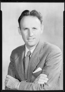 Portrait of Mr. J. C. McCluskey, Southern California, 1931