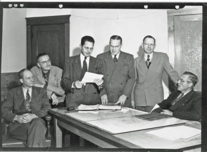 Chula Vista City Council in 1947