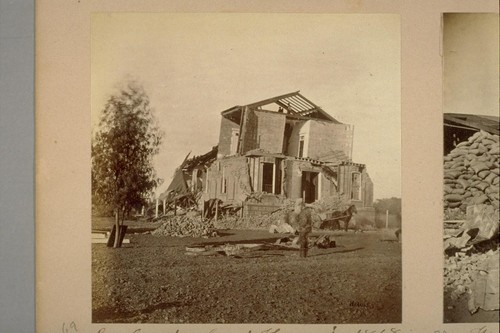 San Leandro Courthouse in 1868